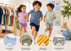 How to Choose Comfortable Clothes for Active Kids