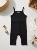 Girls' Dark Wash Denim Ruffle Two-Piece Set - Image 3