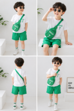 kids Ronaldo 7 Summer Co-ord Set with Crossbody Bag