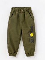Cozy Bear Button Co-Ord Set- Olive Green - Image 8