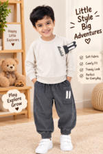 Rabbit Print Kids Co-ord Set - Image 3
